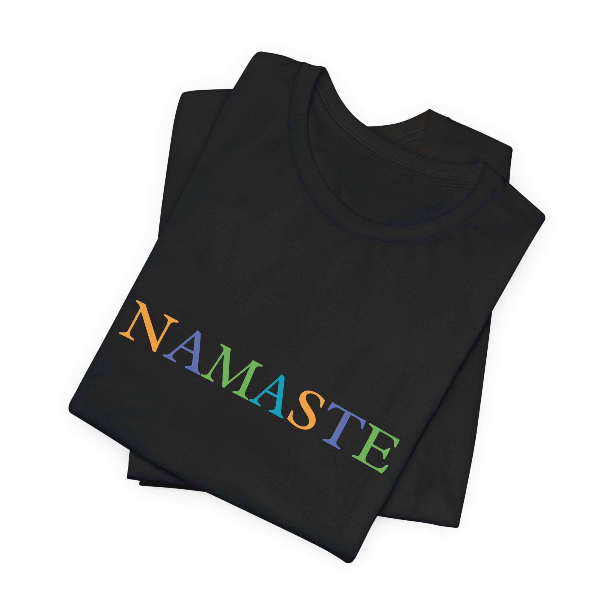 Tramunquiero NAMASTE Unisex T-Shirt with Crew Neckline