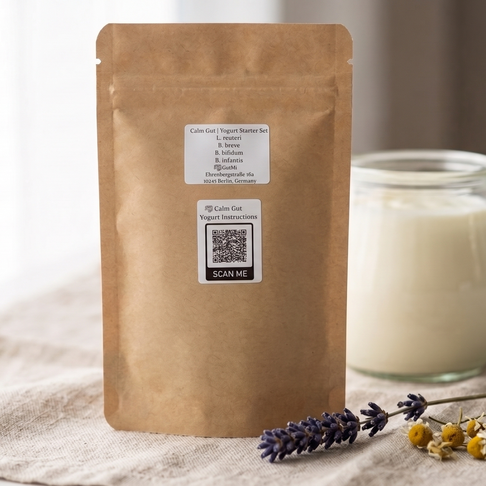GutMi | L. reuteri + 6 More Strains (7 Total) | Includes All Lost Species | 3 Yogurt Starter Sets | Starter Bundle | Starter Cultures | 9 Yogurt Starters