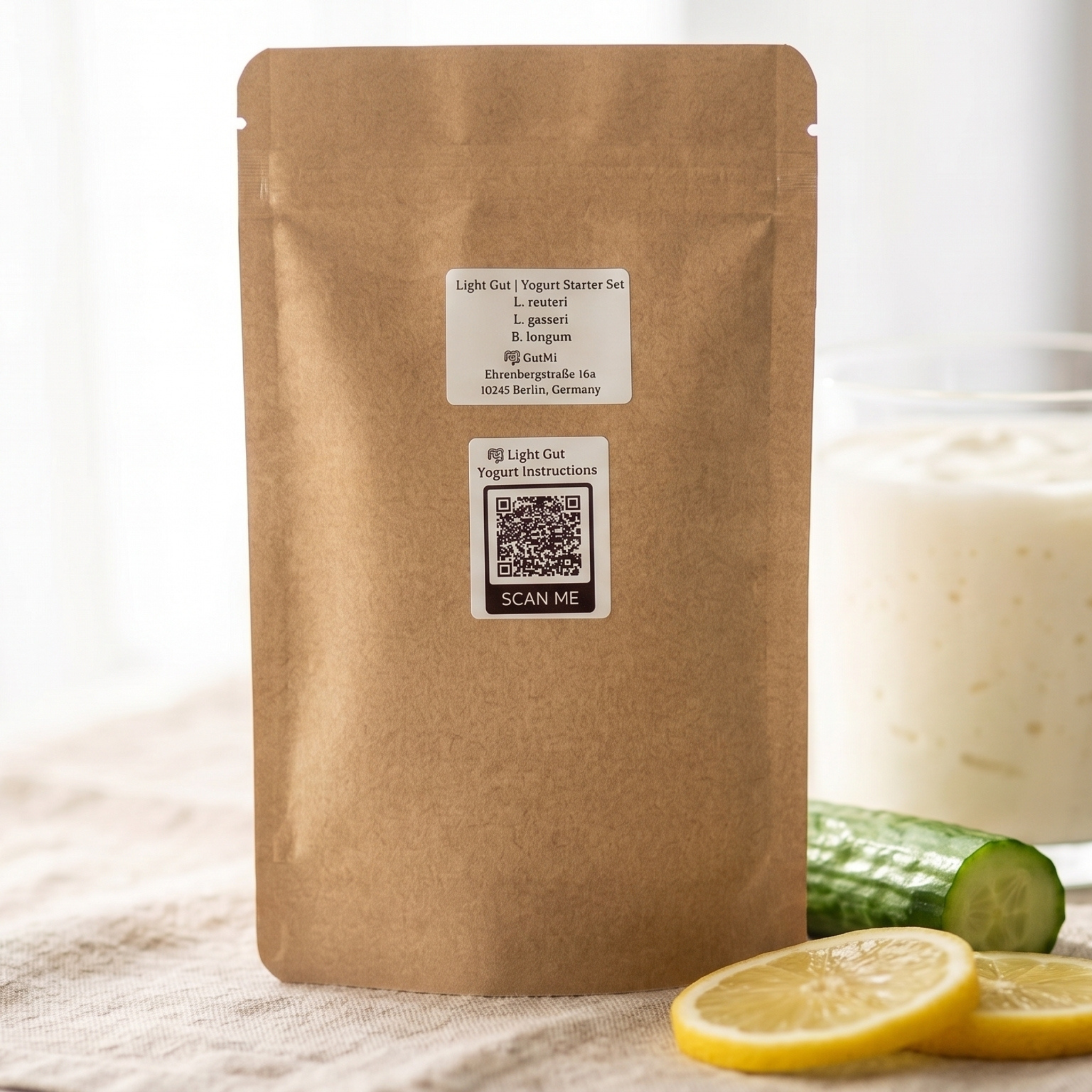 GutMi | L. reuteri + 6 More Strains (7 Total) | Includes All Lost Species | 3 Yogurt Starter Sets | Starter Bundle | Starter Cultures | 9 Yogurt Starters